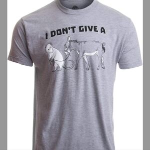 I Don't Give a Rats Azz T Shirt NEW!